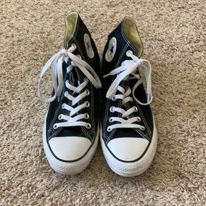 Black Converse High Top Sneakers